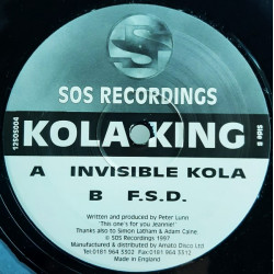 Kola King - Invisible Kola / FSD (12" Vinyl Record)