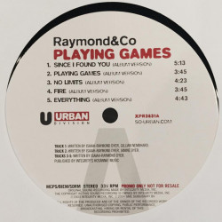Raymond & Co - Playing games LP featuring Since i found you / Playing games / No limits / Fire / Everything (10 Tracks)