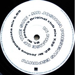 Mr Joshua presents Espiritu - In Praise Of The Sun (Sonos Frequent Traveller mix / Sun Dub / Sun Acappella) Promo