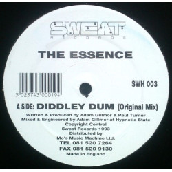 The Essence - Diddley Dum (Original / Trance Mix / Dub) 12" Vinyl Record