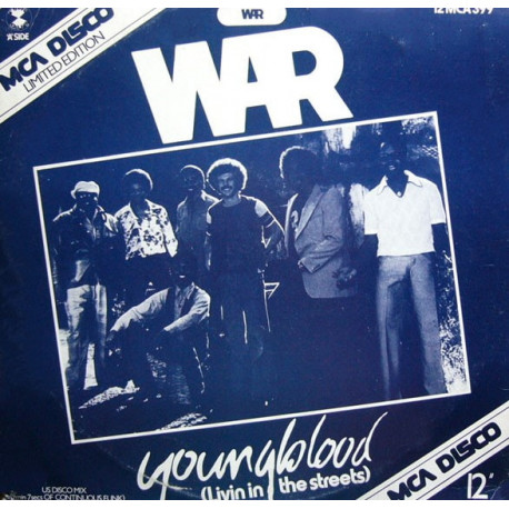 War - Youngblood (Livin On The Streets) / Keep On Doin (12" Vinyl Record)