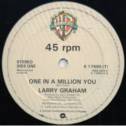 Larry Graham - One In A Million You / The Entertainer (12" Vinyl Record)