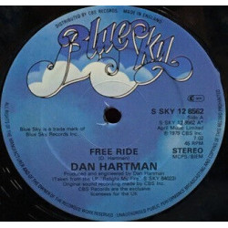 Dan Hartman - Free Ride / Love Strong (12" Vinyl Record)