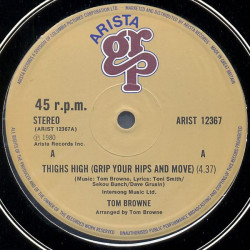 Tom Browne - Thighs High (Grip Your Hips And Move) / Dreams Of Lovin You (12" Vinyl Record)