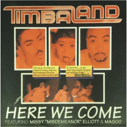 (CD) Timbaland & Magoo featuring Missy Elliott - Here we come / Talkin trash / I get it on