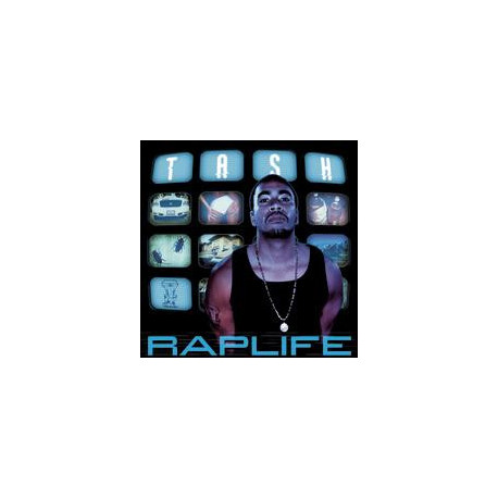 (CD) Tash - Raplife (Clean) CD Album featuring Ricochet / Cops skit / Gs iz Gs / Pimpin aint easy (17 Tracks)