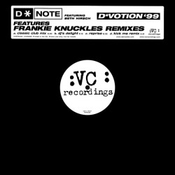 D Note - D Votion 99 (Frankie Knuckles Club Mix / FK DJs Delight / FK Reprise / FK Kick Me Remix) 12" Double Promo