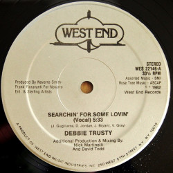Debbie Trusty - Searchin For Some Lovin (Vocal / Instrumental) 12" Vinyl Record