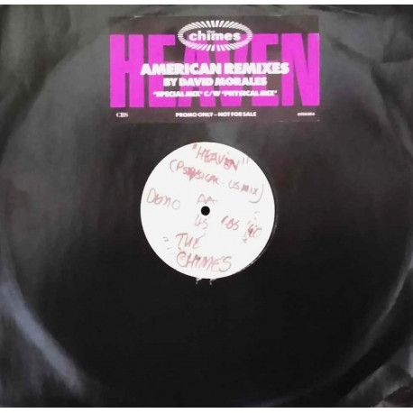 Chimes - Heaven (Special US Remix / Physical Mix) 12" Vinyl Promo David Morales Mixes