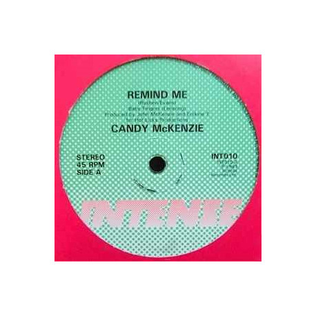 Candy McKenzie - Remind Me (Original / Different Style) 12" Vinyl (Super Rare Cover of Patrice Rushen Classic)