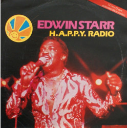 Edwin Starr - HAPPY Radio (Special Disco Mix) / My Friend (12" Vinyl Record)