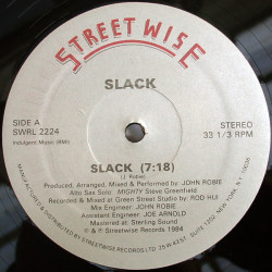 Slack (John Robie) - Slack (Original / Dub / Funhouse Mix) 12" Vinyl Record