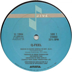 Q Feel - Dancing In Heaven (Original Extended Version / Instrumental) Vinyl 12" Record