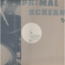 Primal Scream - If They Move Kill Em (Kevin Sheilds My Bloody Valentine Arkesta Mix / LP Version) 12" Vinyl Promo & Sheet