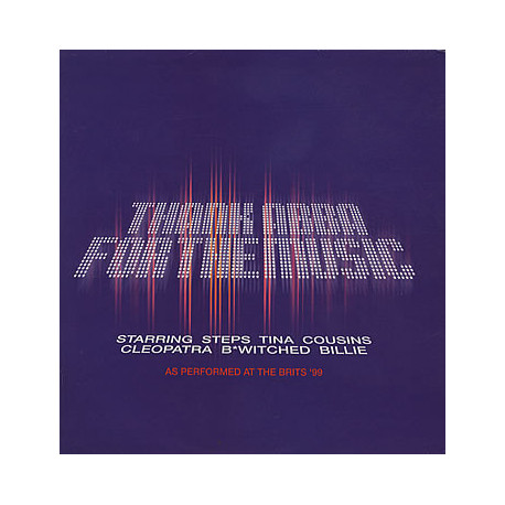 Steps, Tina Cousins, Cleopatra, BWitched & Billie - Thank Abba For The Music (TTW 12" Remix / Radio Edit / Karaoke) Vinyl Promo