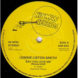 Lonnie Liston Smith - Say You Love Me (Remix / Jazz Mix) 12" Vinyl Record
