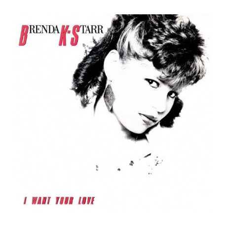 Brenda K Starr - I Want Your Love LP (8 Tracks) Inc Pickin Up Pieces / Youre The One For Me / I Can Love You Better