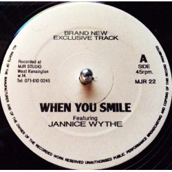 Antonio B - Show Me The Way / Jannice Wythe - When You Smile (12" Vinyl Record)