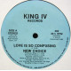 New Choice - Love Is So Confusing (2 Mixes) 12" Vinyl Record (Still In Shrinkwrap)