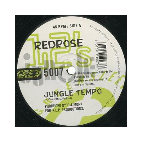 Redrose - Jungle Tempo / Hotter Junglematical Style (Drum & Bass) 12" Vinyl Record