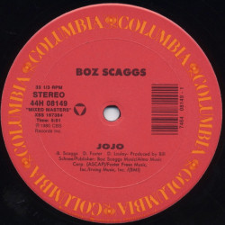 Boz Scaggs - Jojo (Long Version) / Breakdown Dead Ahead (12" Vinyl Record) SEALED