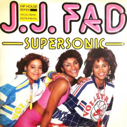 J J Fad - Supersonic (Hip House Remix / Vocal Remix / Instrumental) 12" Vinyl Record)