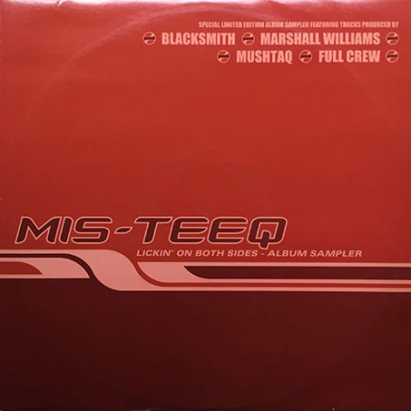 Mis-Teeq - LP Sampler feat Roll On (Blacksmith Rub) / Youre Gonna Stay / With Me / Stamp Reject (12" Vinyl Promo)