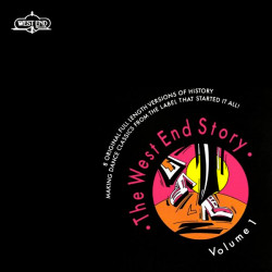 (CD) West End Story Volume 1 - Feat Taana Gardner - Hearbeat / Sparque - Lets go dancin / Shirley Lites - Heat you up / Raw Silk