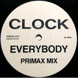 Clock - Everybody (Ten To Two Mix / Primax Mix) 12" Vinyl Promo