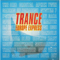 (2CD & BOOK) Trance Europe Express featuring Orbital / Bandulu / Readymade / System 7 / Spooky & Billie Ray Martin