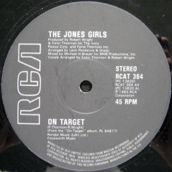 Jones Girls - On Target / Curious (12" Vinyl Record)