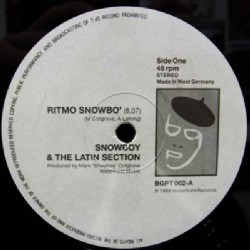 Snowboy & The Latin Section - Ritmo Snowbo / Nights In Tunisia (Dizzy Gillespie Cover) 12" Vinyl Record