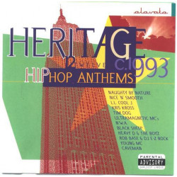 (CD) Various Artists - Heritage 12 Hip Hop Anthems featuring Naughty By Nature - OPP / Nice n Smooth - Hip Hop Junkies