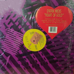 D'Atra Hicks - Heart Of Gold (House Mix / Percappella / Ultimix / Dub) 12" US SEALED Vinyl