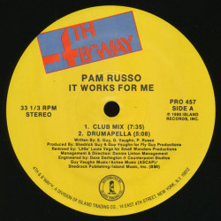 Pam Russo - It Works For Me (Louie Vega Club Mix / Dubappella / Radio Mix / Dub / Beats) 12" Vinyl Record