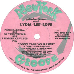 Stardom Groove Feat Lydia Lee Love - Dont Take Your Love (Fierce Club Mix / Do It Properly Dub / Kickin Live Mix / Percappella)