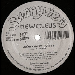 Newcleus - Jam on it (Extended Version) / Extra Ts - ET boogie (Original Version) SEALED Vinyl 12" Record