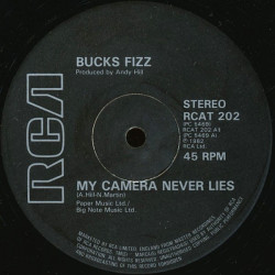 Bucks Fizz - My Camera Never Lies / What Am I Gonna Do (12" Vinyl Record) UNPLAYED