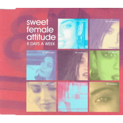 (CD) Sweet Female Attitude - 8 days a week (Sunship Edit / SupaFlyas Mix)