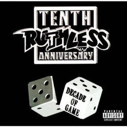(CD) Ruthless Records Tenth Anniversary Compilation - Decade Of Game featuring Eazy E - 24 hrs to live / NWA - Dopeman