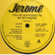 Jerome - Youre Supposed To Be My Friend / Anytime Youre Ready (Instrumental Remix) 12" Vinyl Record