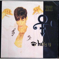 Prince (Symbol) - I Hate U (Extended Remix / LP Version / Quiet Night Mix) 12" Vinyl Record (Corner Cut As Pictured)