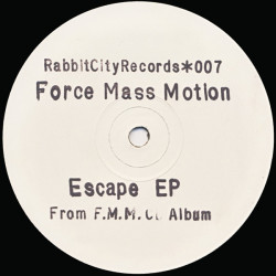 Force Mass Motion - Escape EP (Esthisis / Sub Sonix / Force Format / Panic) 12" Vinyl Promo