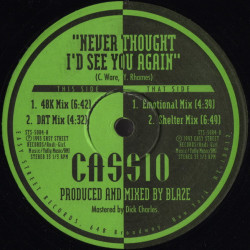 Cassio - Never Thought Id See You Again (40k Mix / Dat Mix / Emotional Mix / Shelter Mix) Blaze Mixes