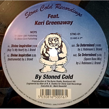 Stoned Cold Featuring Keri Greenaway – Divine Inspiration (2 Mixes) / So Determined (2 Mixes)