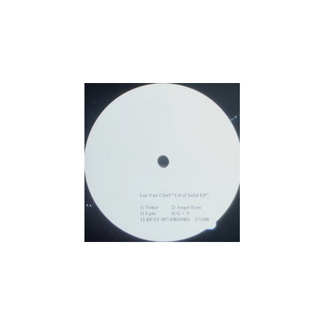 Lee Van Cleef - 1/4 Of Solid EP (Toker / Angel Eyes / Upte / G&T) 12" Vinyl Promo