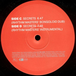Mutiny - Secrets (Rhythm Masters Dub / Rhythm masters Instrumental) 12" Vinyl Promo