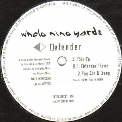 Whole Nine Yards - Coin Op / Defender Theme / You Are A Creep (12" Vinyl Record)