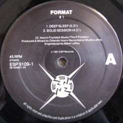 Format #1 - Destination / Ya Cant Stop Me / Deep Sleep / Solid Session (12" Vinyl)