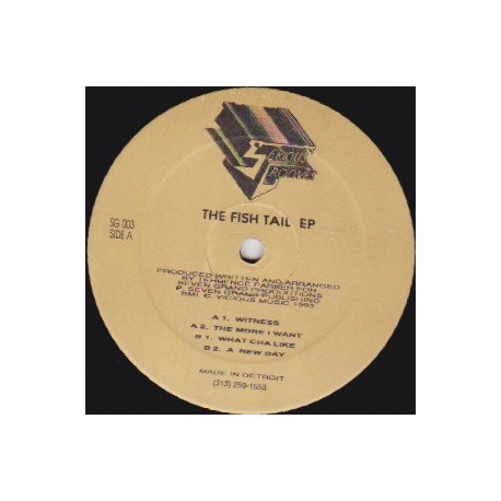 Fish Tail EP - Witness / The More I Want / What Cha Like / A New Day (Terrence Parker Production) 12" Vinyl